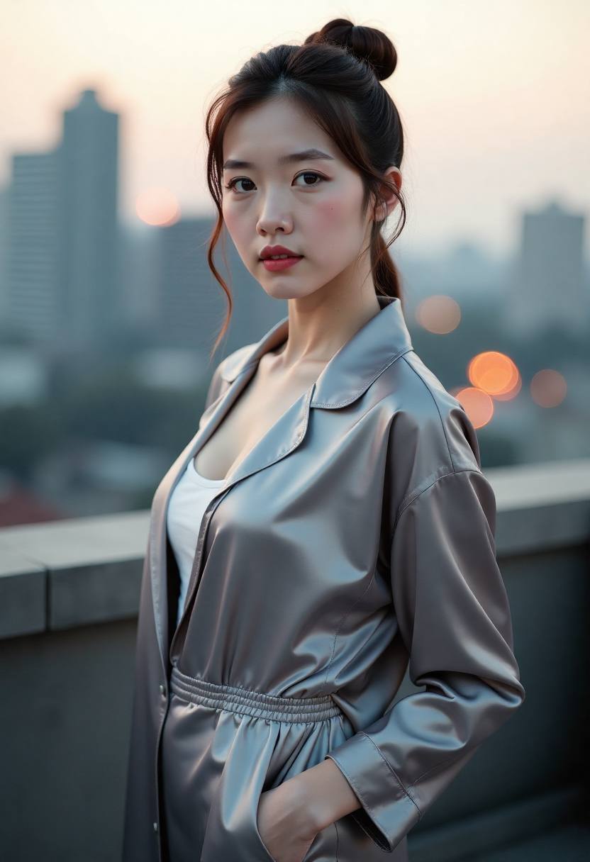 衣架上的工作服与后台通道